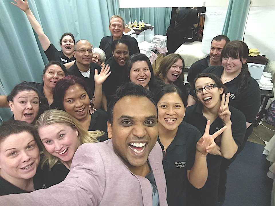 Healing the Healers at Burke Williams Spa 600 therapists